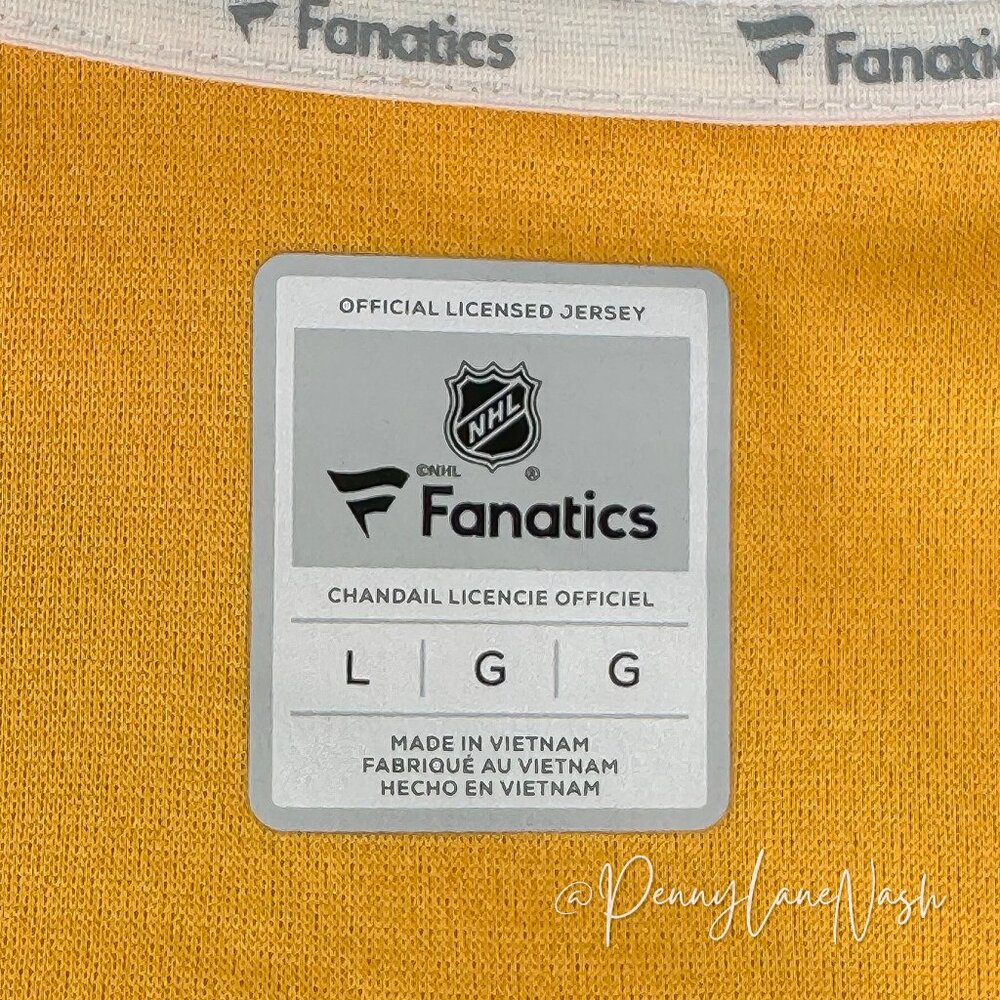 Fanatics NHL Nashville Predators #76 Subban Hockey Jersey - Picture 5 of 15